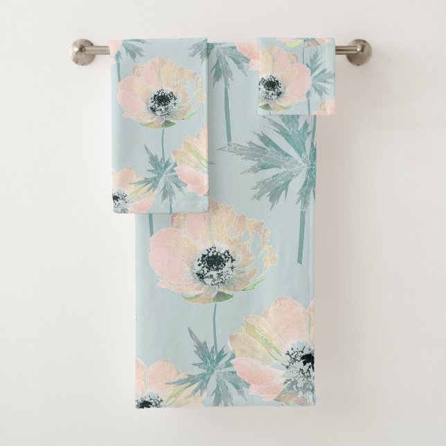 Delicate pink anemones (En situation)