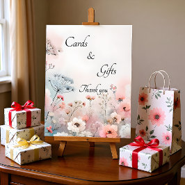 Delicate Queen Anne's Lace Floral Cards & Gifts  Sockelschild