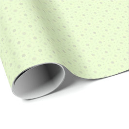 Delicate Sage Luxury Gift Wrap - Soft Floral Grace Geschenkpapier