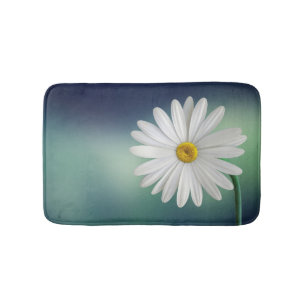 Delicate White Daisy Badematte