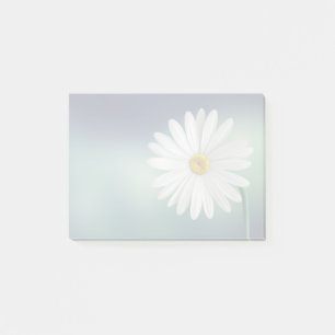 Delicate White Daisy Post-it Klebezettel