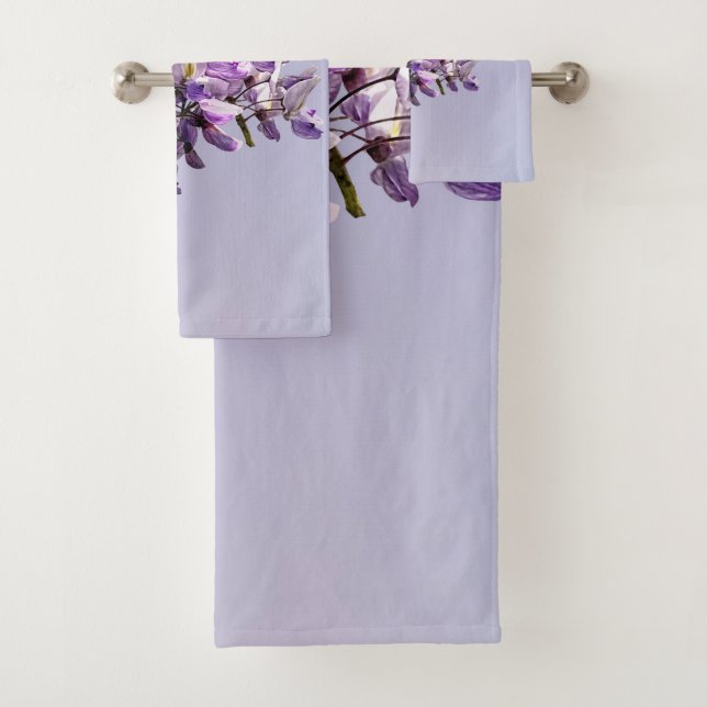 Delicate Wisteria Badhandtuch Set (Insitu)
