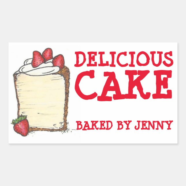 Délicieux Gâteau Cuit À L'Aide De Stickers À Cuiss (Devant)