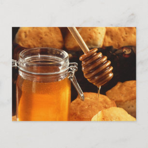 Delicious Honey Jar Postkarte