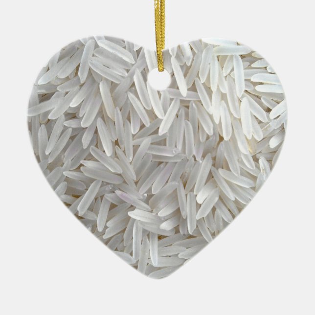 Delicious Rice Keramik Ornament (Vorne)