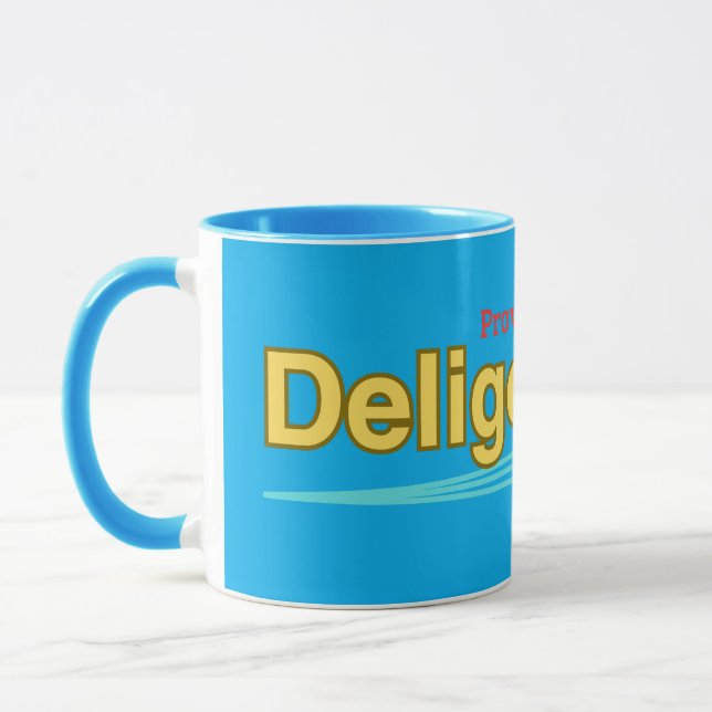 Deligence ( Sprichwörter 12:24 ) Tasse & Cup (Links)