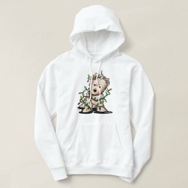 DeLighted Christmas Terrier Hoodie (Design vorne)