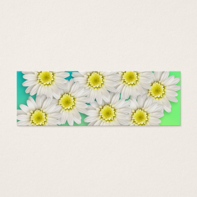 Delightful Daisies Geschenk Tag (Vorderseite)