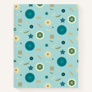 Delightful Diatom Spiral Notebook Notizbuch