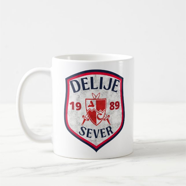Delije Sever 1989 Kaffeetasse (Links)