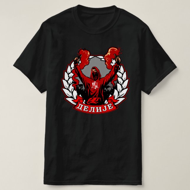 Delije Sever  T-Shirt (Design vorne)