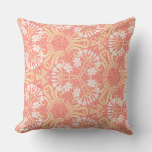 Delikate Art Nouveau Florals Kissen