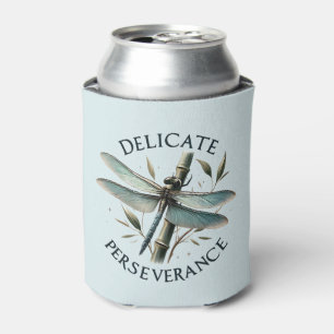 Delikate Ausdauer - Künstlerische Libelle Dosenkühler