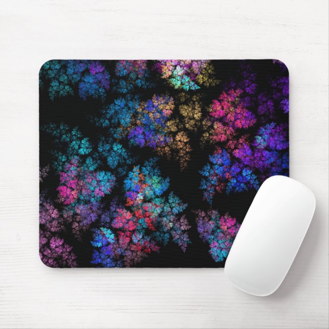 Delikate Blattverzierungen, Fraktal Mousepad (Mit Mouse)