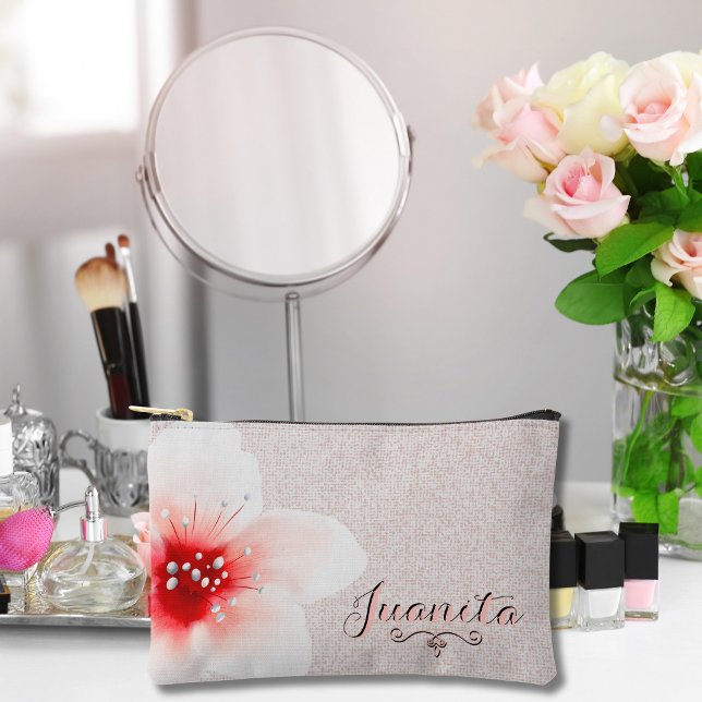 Delikate Blume Zubehörtasche (Von Creator hochgeladen)