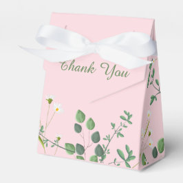 Delikate Blumenhochzeit Geschenkschachtel