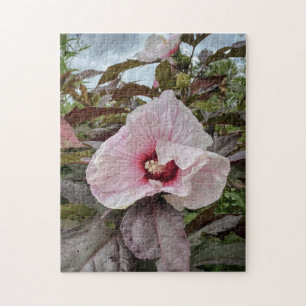 "Delikate Blütenblätter" Hibiskus Blume