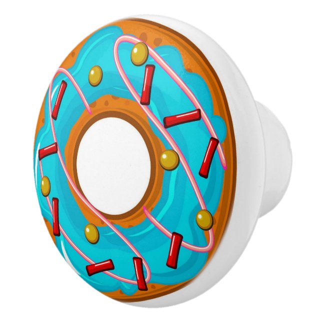 Delikate Dekadent Doughnut / Donut Keramikknauf (Rechts)