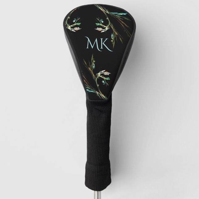 Delikate Fern Initial Golf Headcover (Vorderseite)