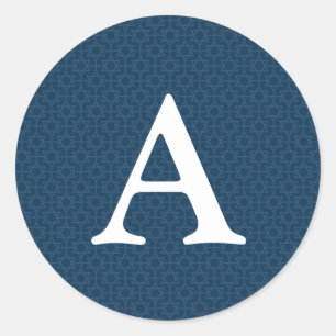 Delikate Gemusterte Bar/Bat Mitzvah-Aufkleber Runder Aufkleber