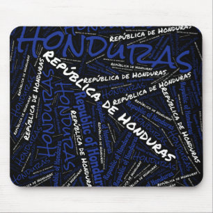 Delikate Honduras Flag Farben Patriotic Mousepad