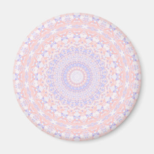 Delikate Hübsche Pastelle Abstrakt Mandala Magnet
