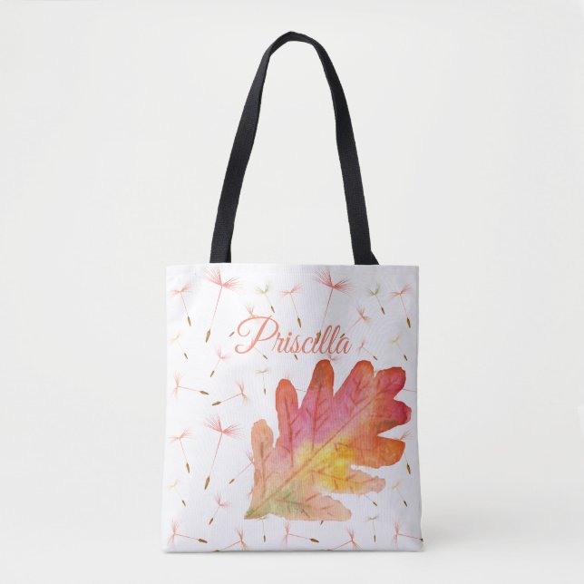 Delikate Lüster und Herbstleaf Tasche (Vorderseite)