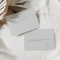 Delikate Minimal Elegante Bridesmaid Vorschlag Car