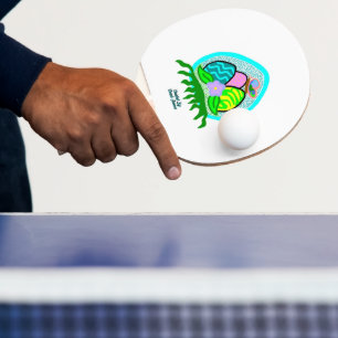 Delikate Ostereier Ping Pong Paddle Tischtennis Schläger