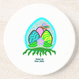 Delikate Ostereier Sandstone Untersetzer