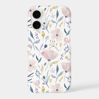 Delikate Pastel Hübsch Pink Blue Blume Feminine