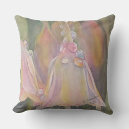 DELIKATE PASTEL MEDITERRANEAN BELL BLUME PATIO KISSEN