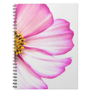 Delikate Rosa Wilde Blume Notizblock
