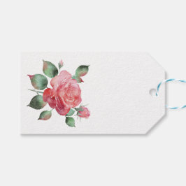 Delikate Rose Geschenkanhänger