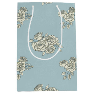Delikate Rose Mittlere Geschenktüte