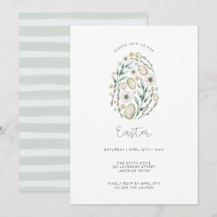 Delikate Script-Ostereinladung Einladung