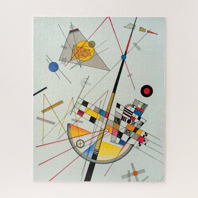 Delikate Spannung von Wassily Kandinsky (Vertikal)