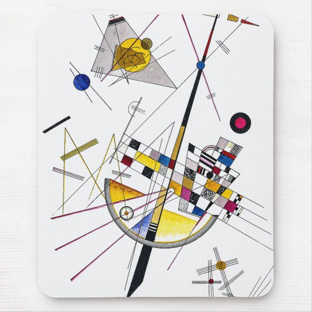 Delikate Tension #85 - Kandinsky Mousepad (Vorne)