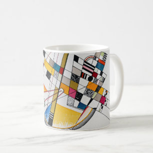 Delikate Tension No.85, Wassily Kandinsky Kaffeetasse
