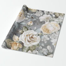 Delikate, Vintage, cremige Rosen