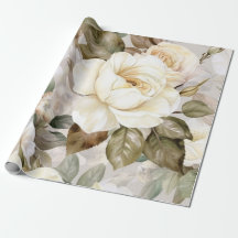 Delikate, Vintage, cremige Rosen