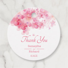 Delikate Wasserfarben Geschenkanhänger