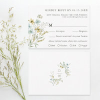 Delikate Wildblume Moderne Boho Wedding