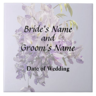 Delikate Wisteria Wedding Products Fliese