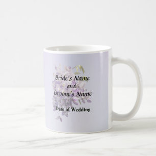 Delikate Wisteria Wedding Products Kaffeetasse