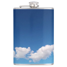 Delikate Wolken Flachmann