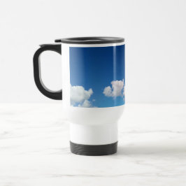Delikate Wolken Reisebecher