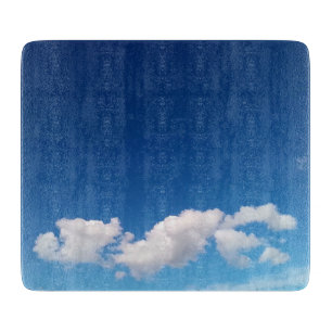 Delikate Wolken Schneidebrett
