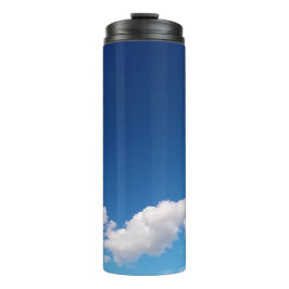 Delikate Wolken Thermosbecher