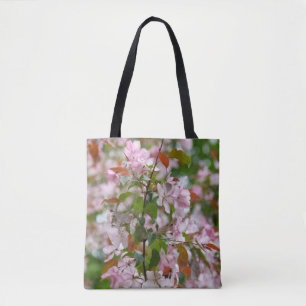 Delikater Apfelbaum mit Blume Tasche